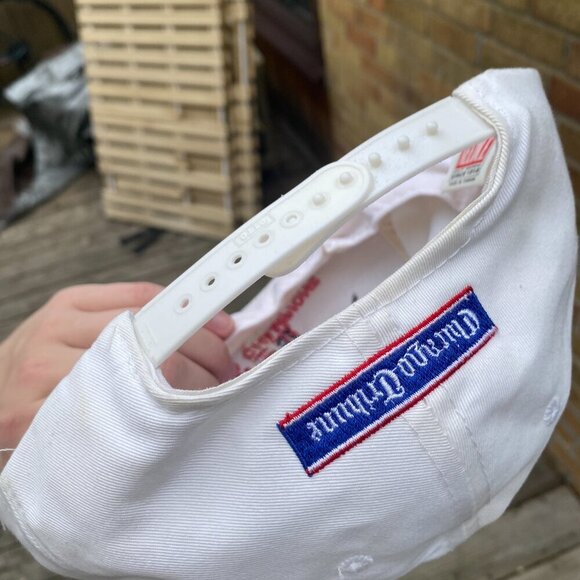 Vintage 1992 NBA Chicago Bulls Back to Back Champions Jordan Embroidered Hat - Picture 2 of 5